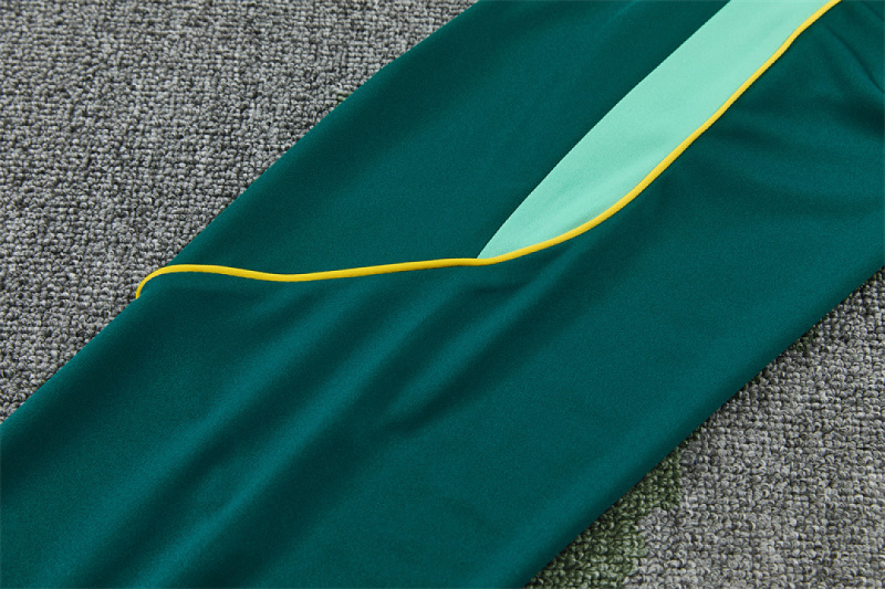 26-27 Brazil Half zip training suit set