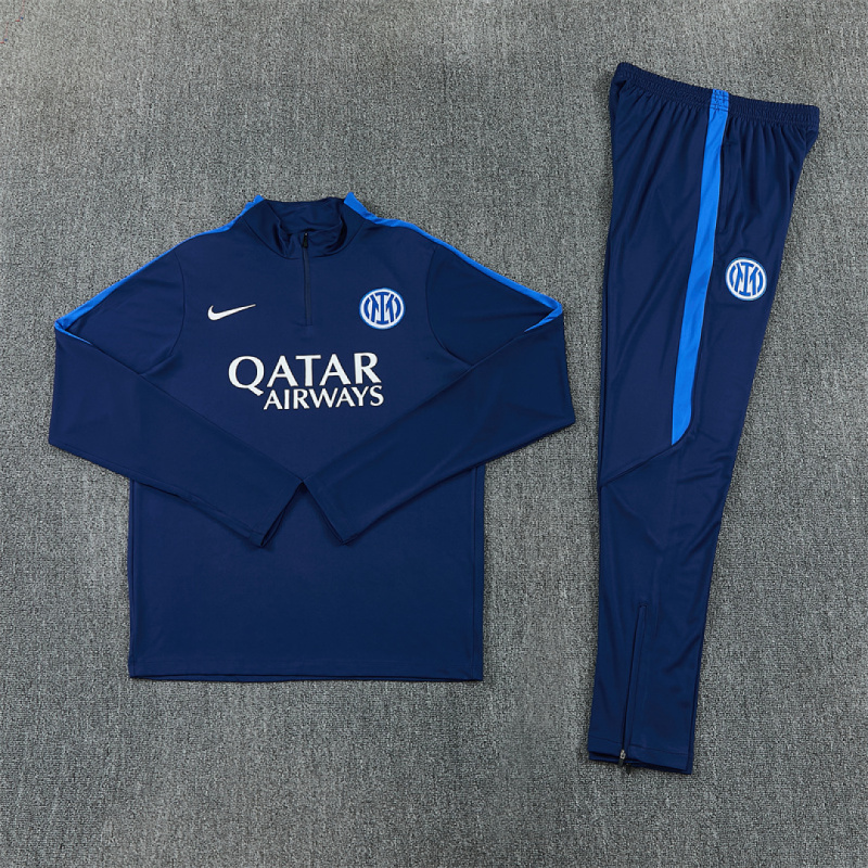 26-27 Inter Milan Half zip training suit set