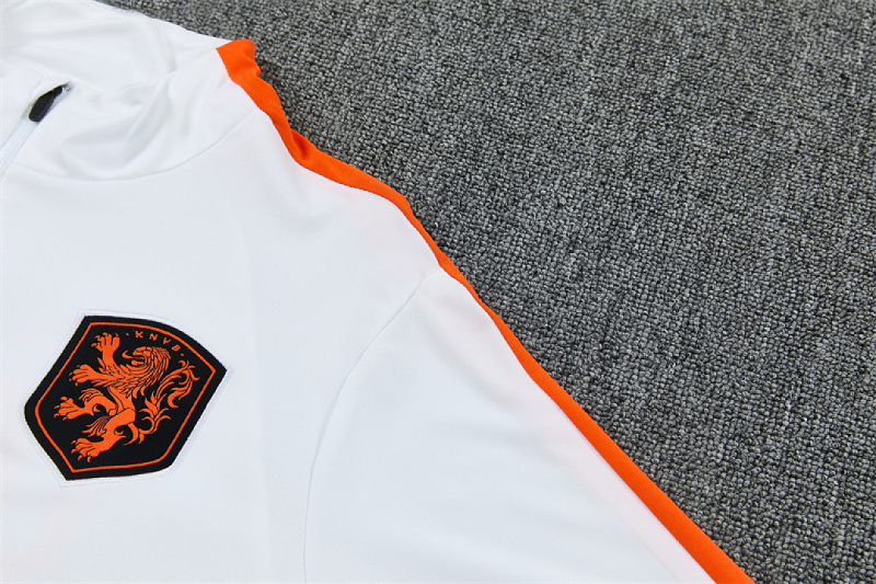 26-27 Netherlands Half zip training suit set
