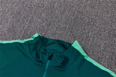 26-27 Brazil Half zip training suit set