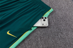26-27 Brazil Half zip training suit set