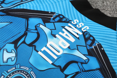 25-26 S.S.C. Napoli Half zip training suit set