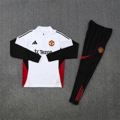 25-26 Manchester United Half zip training suit set