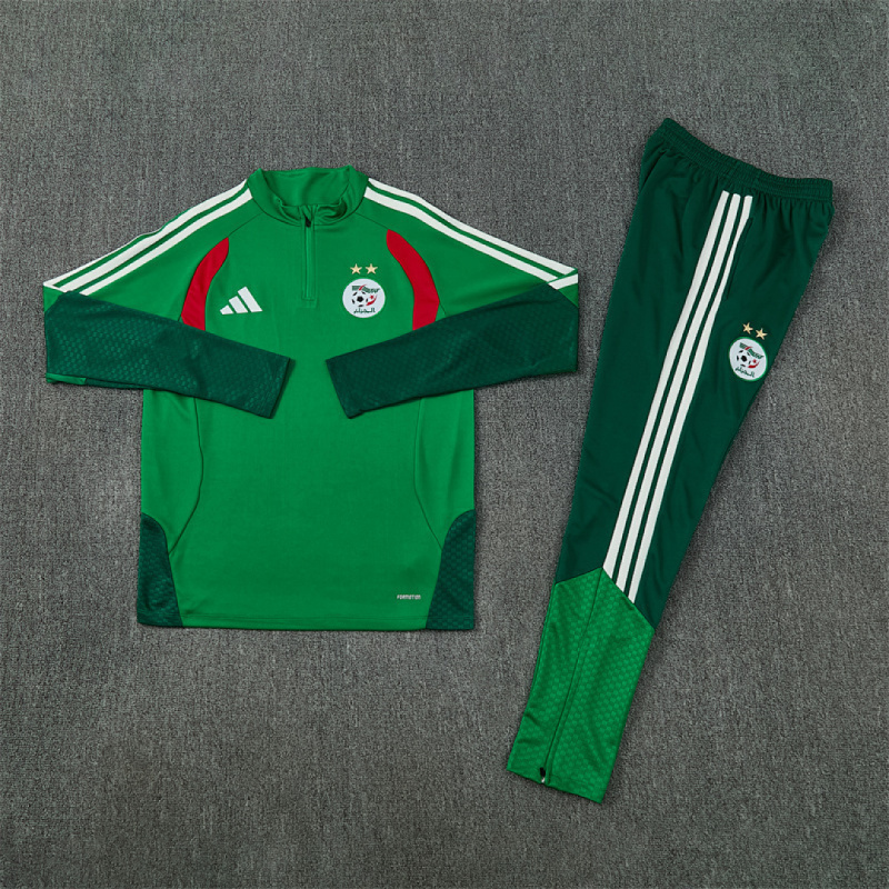 25-26 Algeria Half zip training suit set