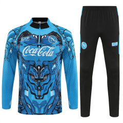 25-26 S.S.C. Napoli Half zip training suit set