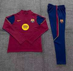 26-27 Barcelona Half zip training suit set