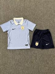 2026 FIFA World Cup Uruguay home Kids kit + free socks