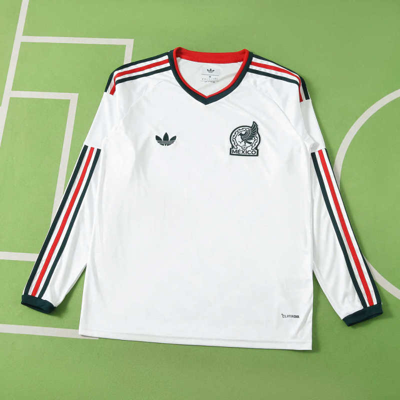 2026 FIFA World Cup Mexico away Long sleeved Fan version