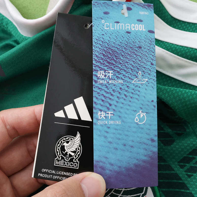 2026 FIFA World Cup Mexico home Long sleeved Fan version