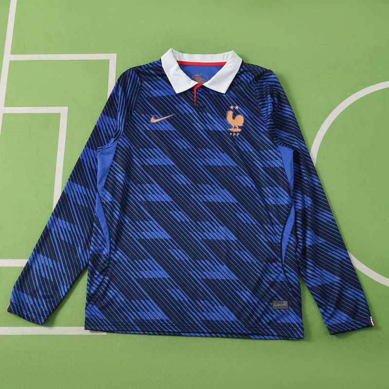 2026 FIFA World Cup France home Long sleeved Fan version
