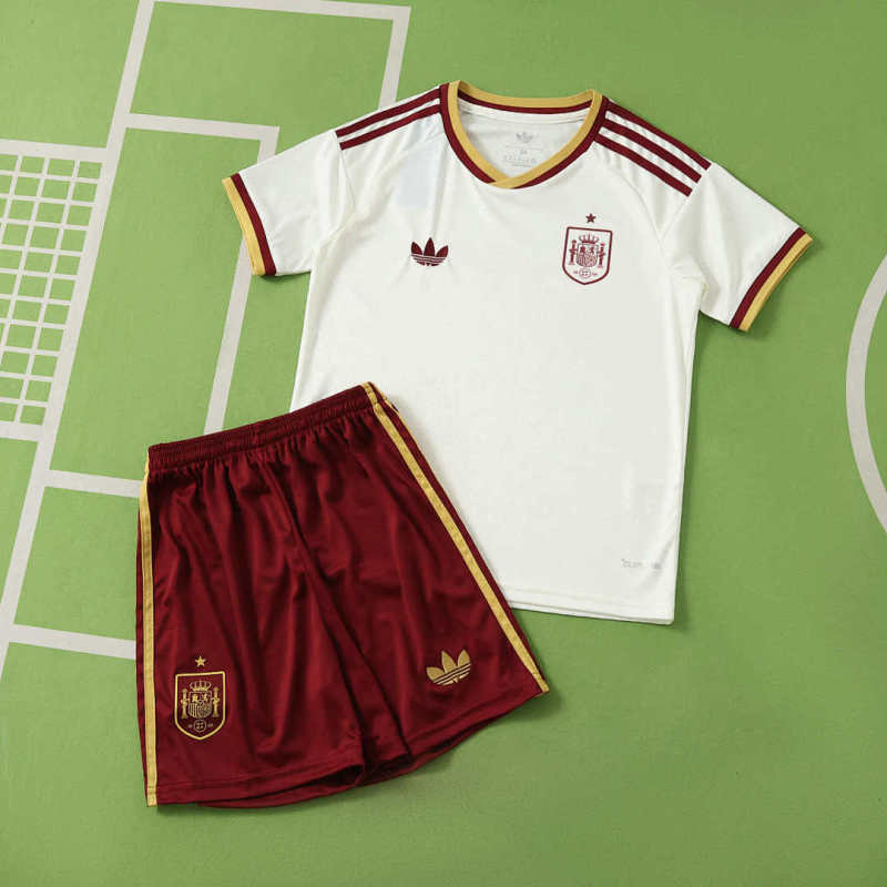2026 FIFA World Cup Spain away Kids kit + free socks