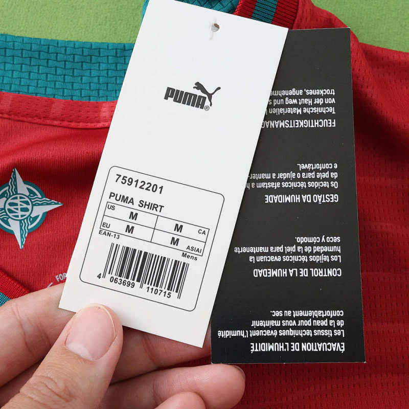 2026 FIFA World Cup Portugal home Long sleeved Fan version