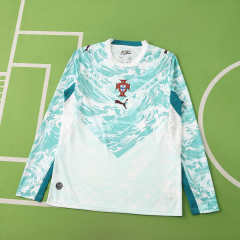 2026 FIFA World Cup Portugal away Long sleeved Fan version