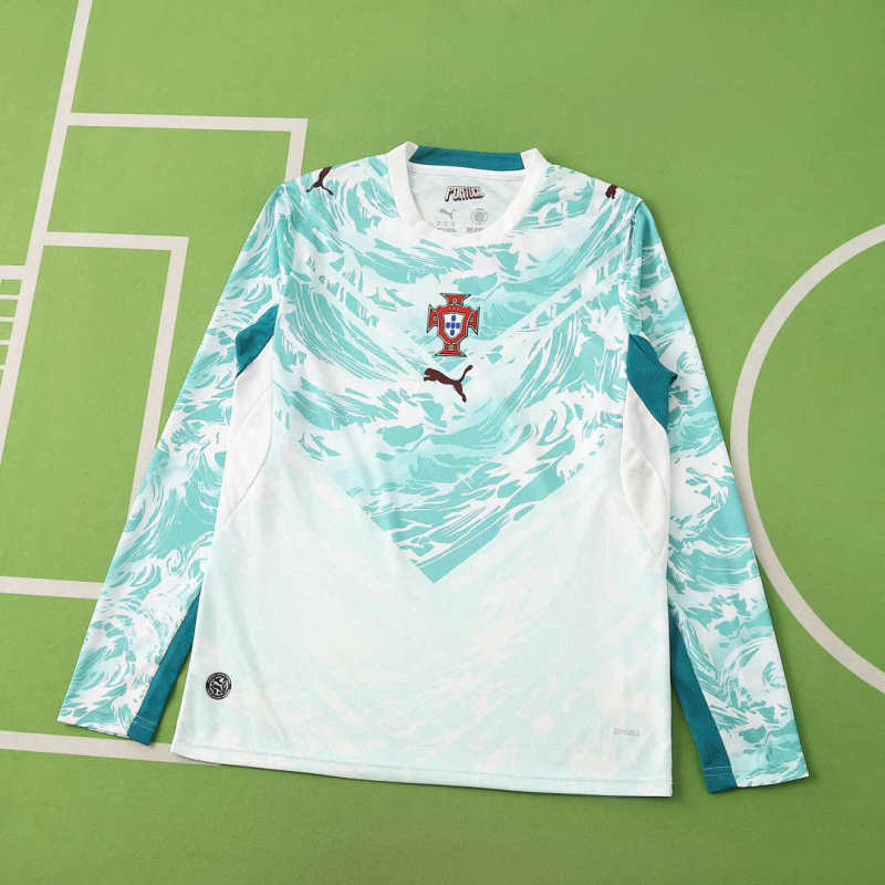 2026 FIFA World Cup Portugal away Long sleeved Fan version