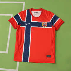 2026 FIFA World Cup Norway home Kids kit + free socks