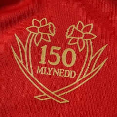 150th anniversary Wales Long sleeved Fan version