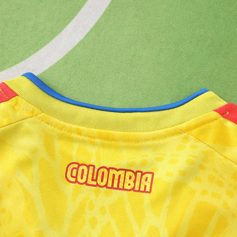 2026 FIFA World Cup Colombia home Long sleeved Fan version