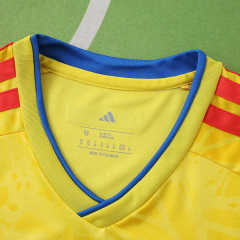 2026 FIFA World Cup Colombia home Long sleeved Fan version