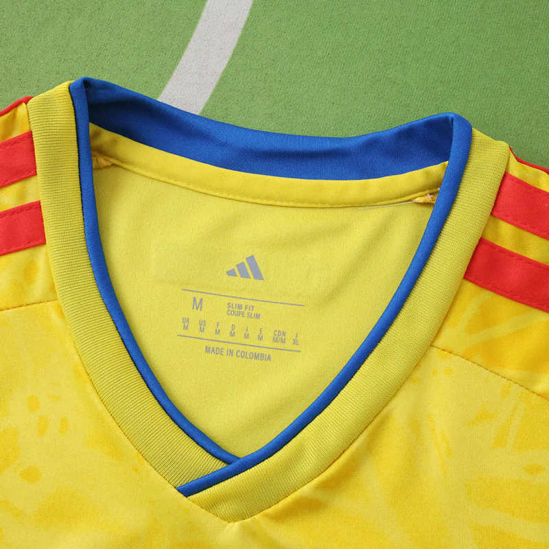 2026 FIFA World Cup Colombia home Long sleeved Fan version