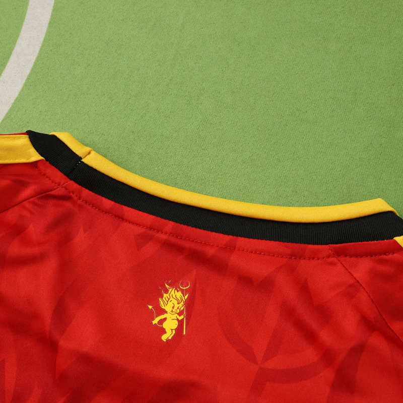 2026 FIFA World Cup Belgium home Long sleeved Fan version