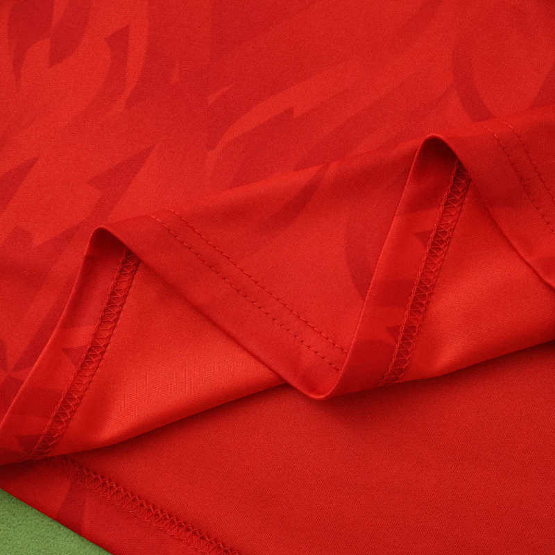 2026 FIFA World Cup Belgium home Long sleeved Fan version