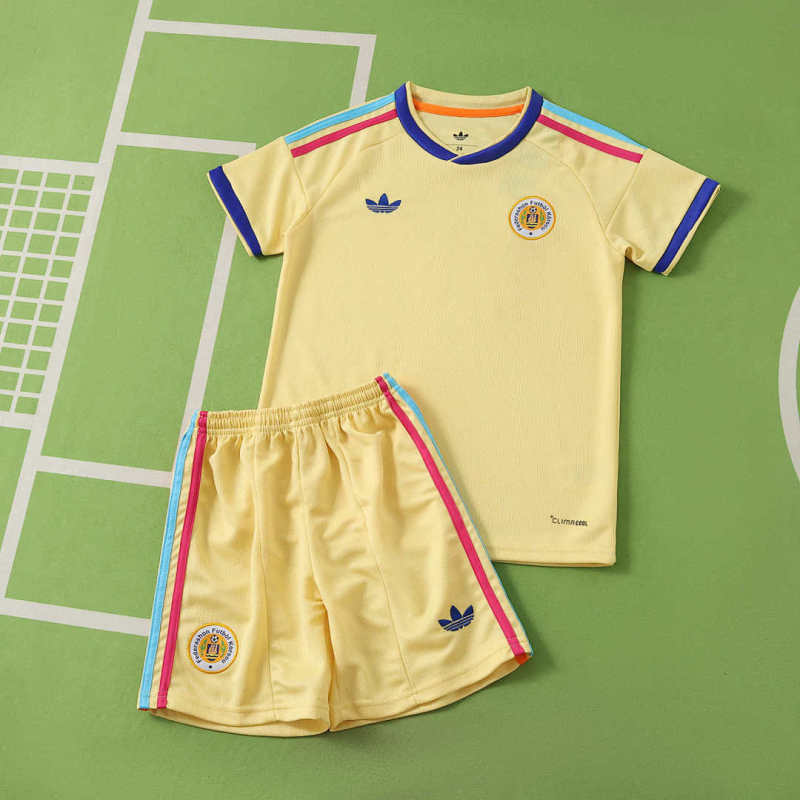 2026 FIFA World Cup Curaçao away Kids kit + free socks