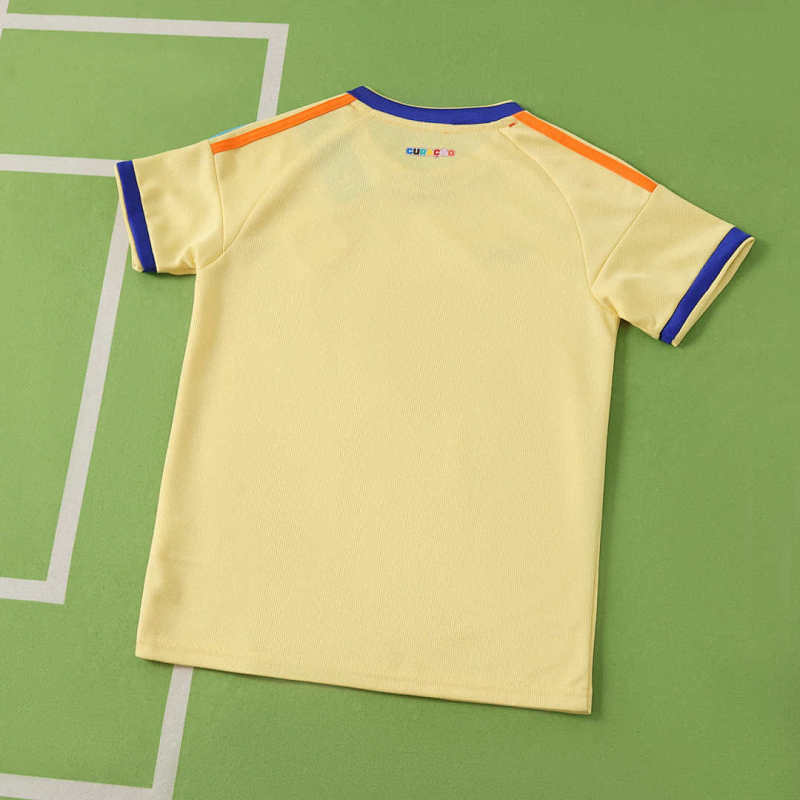 2026 FIFA World Cup Curaçao away Kids kit + free socks