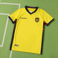 2026 FIFA World Cup Ecuador home Kids kit + free socks