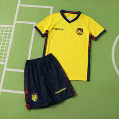 2026 FIFA World Cup Ecuador home Kids kit + free socks