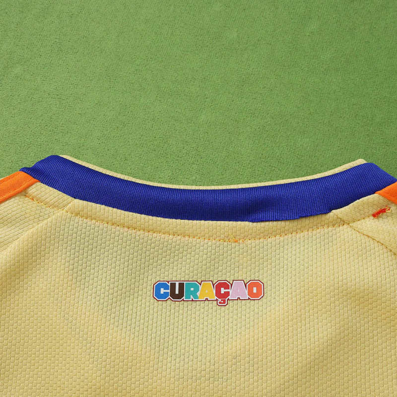 2026 FIFA World Cup Curaçao away Kids kit + free socks