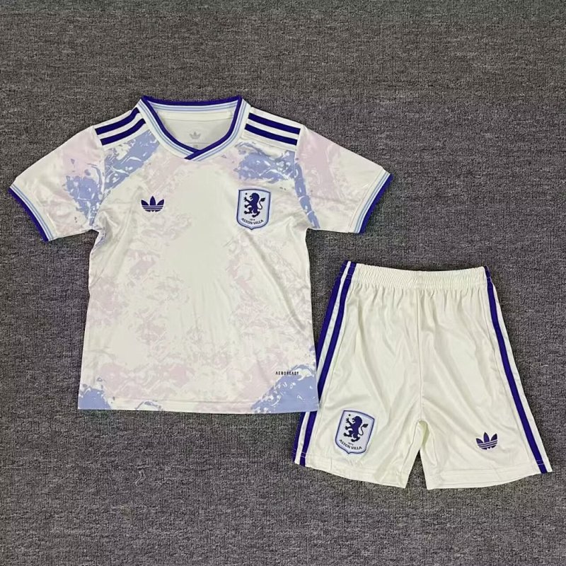 2025-2026 Aston Villa third jersey kids + free socks