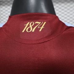 2025-2026 Aston Villa home jersey Player version