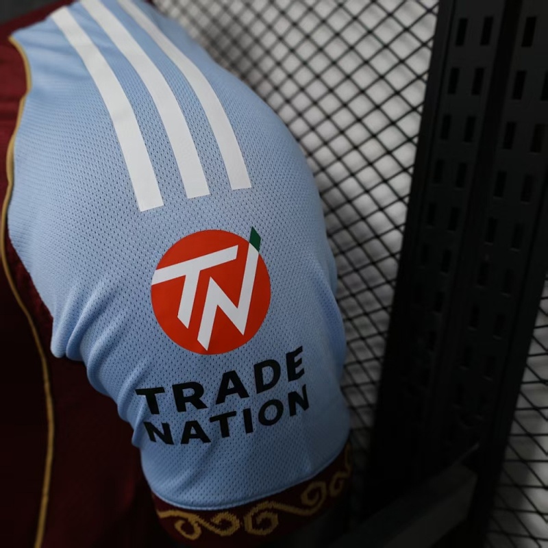 2025-2026 Aston Villa home jersey Player version