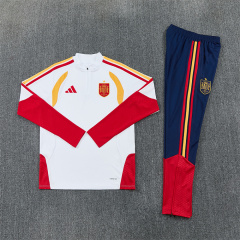 26-27 Spain Half zip training suit set