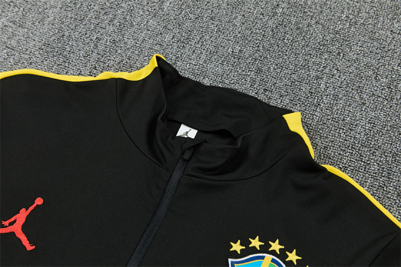 26-27 Brazil Half zip training suit set