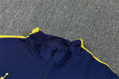 26-27 Brazil Half zip training suit set