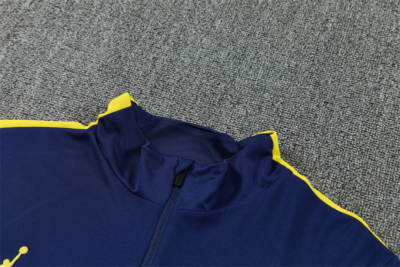 26-27 Brazil Half zip training suit set