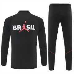 26-27 Brazil Half zip training suit set