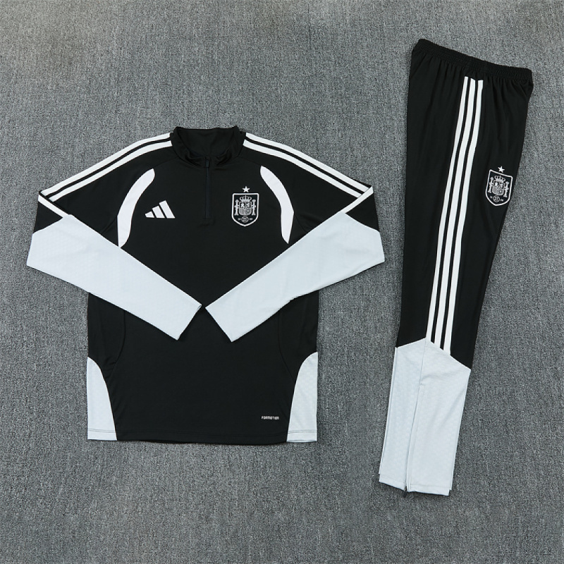 26-27 Spain Half zip training suit set