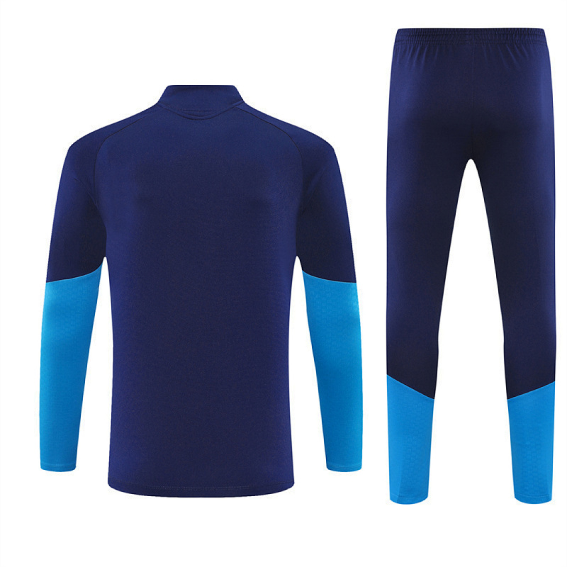 26-27 Spain Half zip training suit set