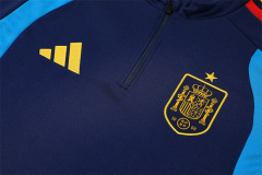 26-27 Spain Half zip training suit set