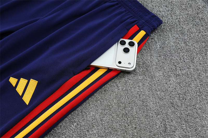 26-27 Spain Half zip training suit set