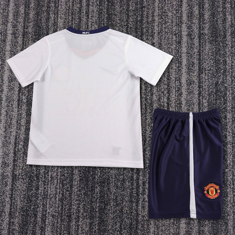 08-09 Manchester United away Kids kit