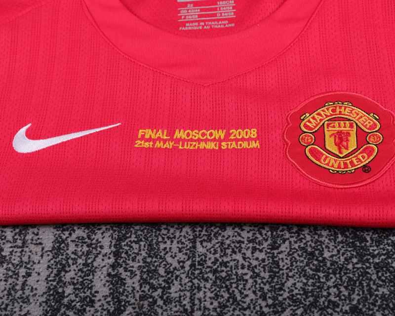 07-08 Manchester United home Kids kit