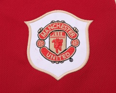 06-07 Manchester United home Kids kit