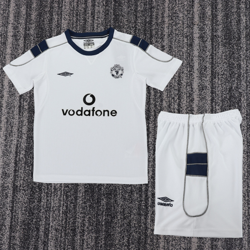 00-01 Manchester United away Kids kit