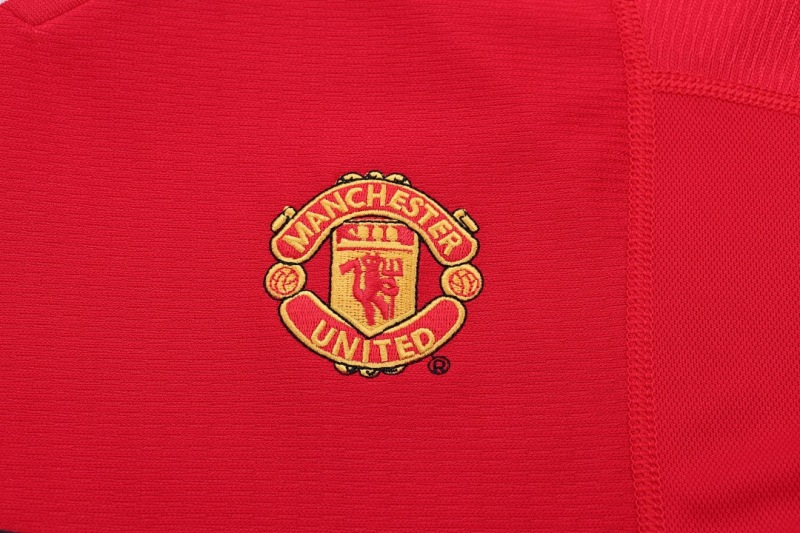 00-02 Manchester United home Kids kit