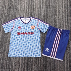 90-92 Manchester United away Kids kit
