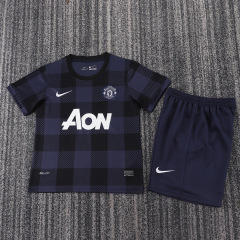 13-14 Manchester United away Kids kit