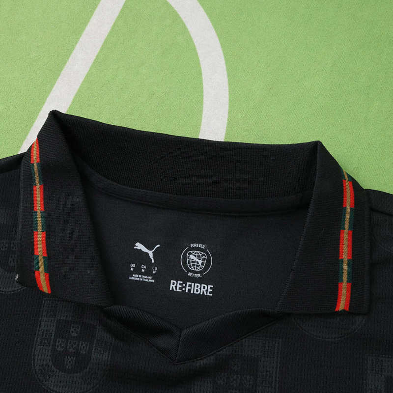2025 Portugal Tribute to Eusebio Special Edition Long sleeved Fan version